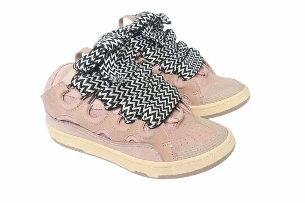 Lanvin Curb Sneakers Rosa