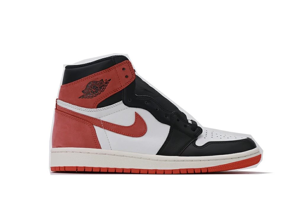 Jordan Air Jordan 1 High Black Toe Sneakers
