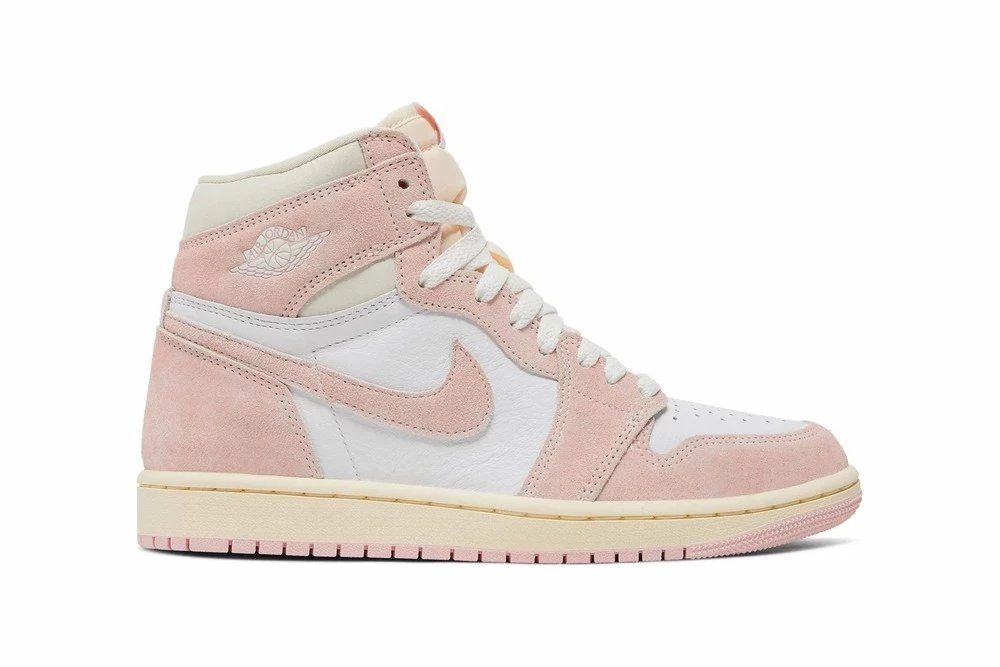 Jordan Air Jordan 1 High Pink White Sneakers