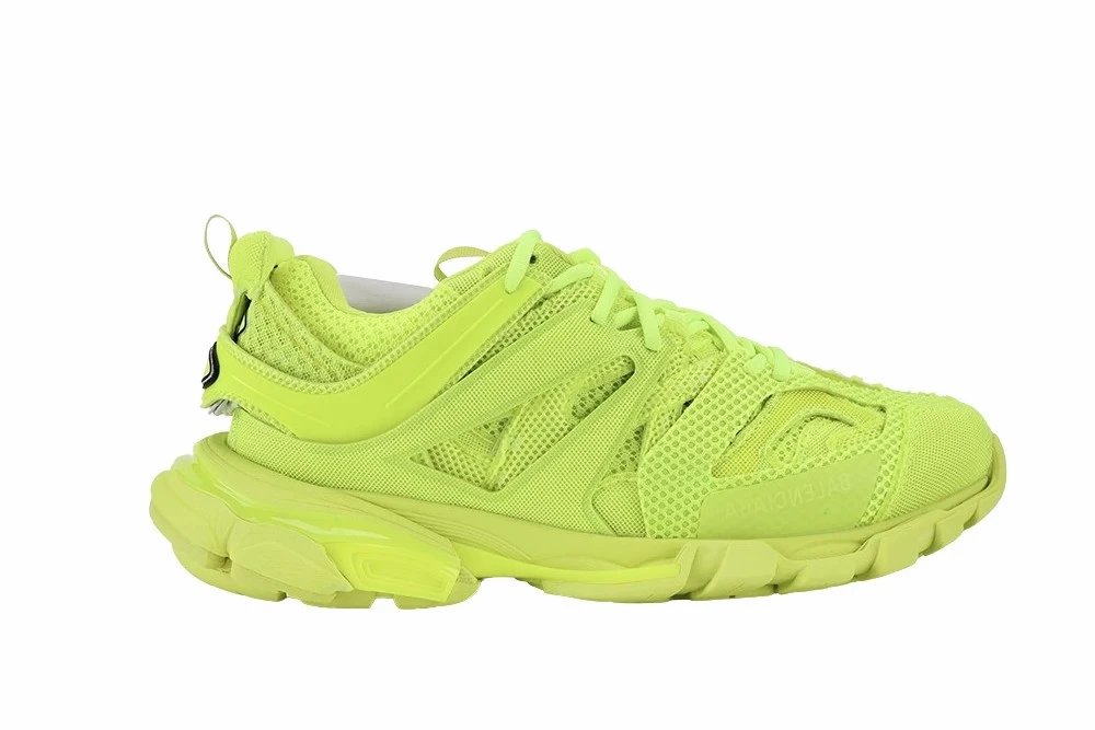 Balenciaga Track Neon Yellow Sneakers