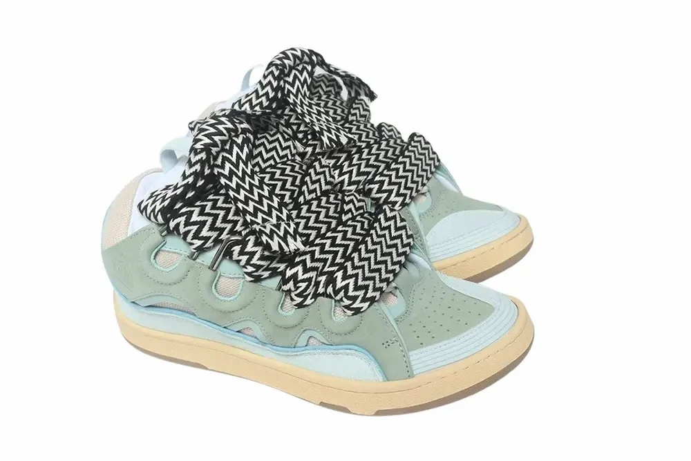 Lanvin Curb Sneaker Azul Claro
