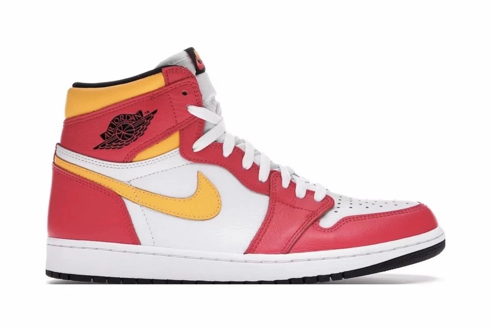 Jordan Air Jordan 1 High White Red Yellow Sneakers