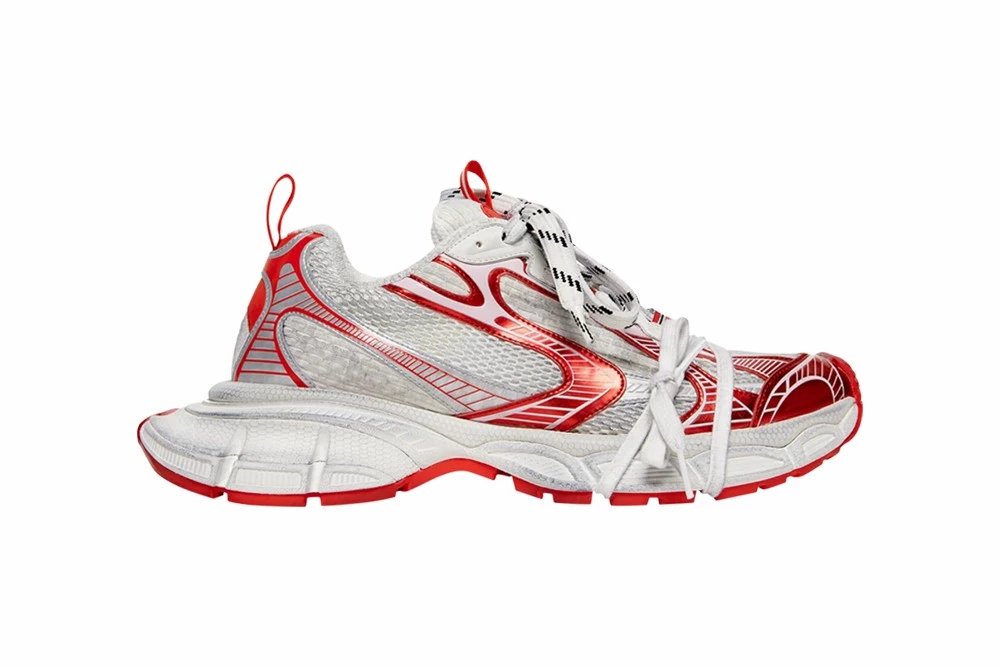 Balenciaga Runner White Red Sneakers
