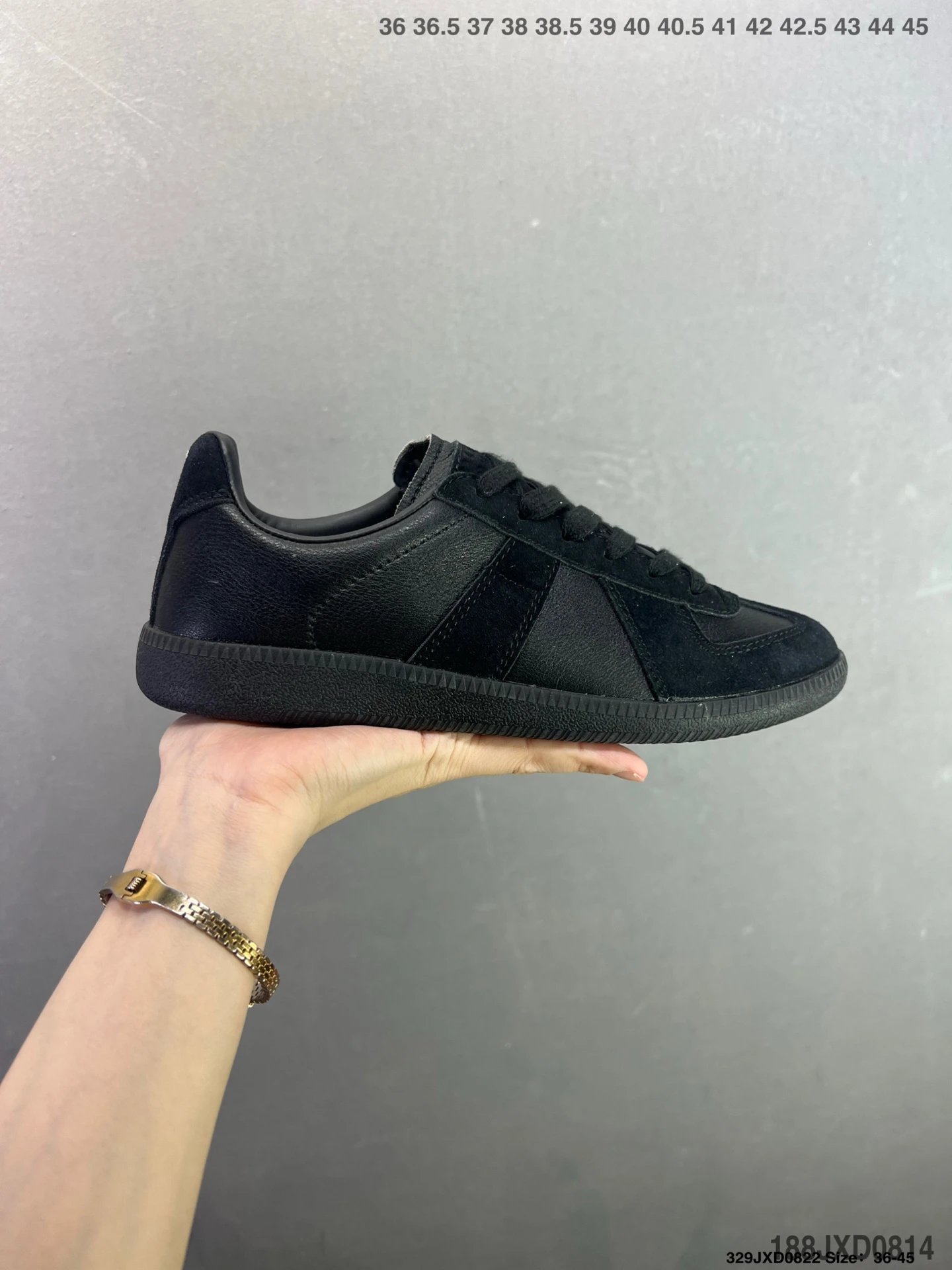 Maison Margiela 梅森马吉拉 Replica Wedge 小牛皮低帮板鞋-5
