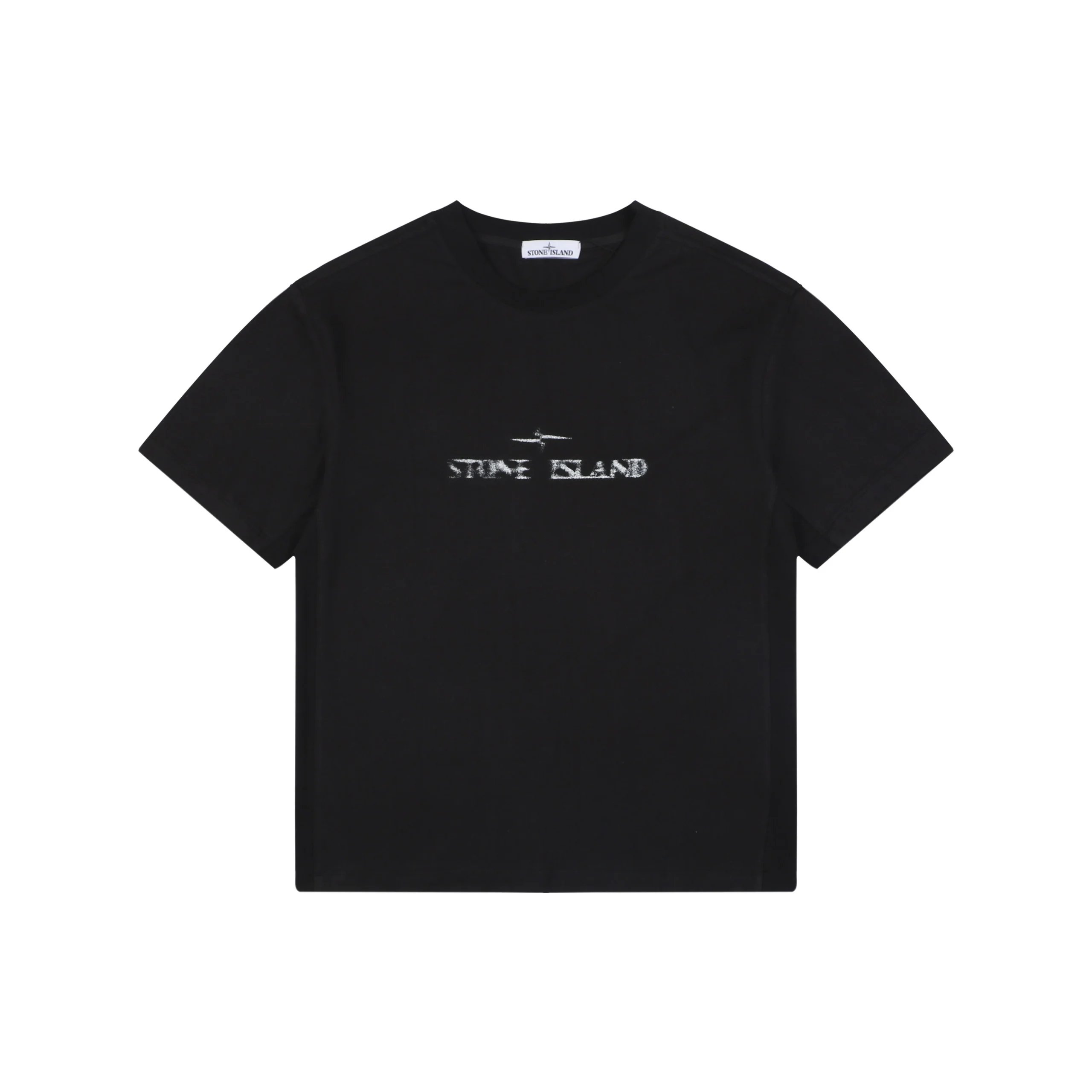 高定170 Stone Island石头岛 速度星标印花短袖 购置原版开发，采用15S精棉平纹240g，定制2*2螺纹，精棉面料通常具有较好的吸湿性、透气性、耐