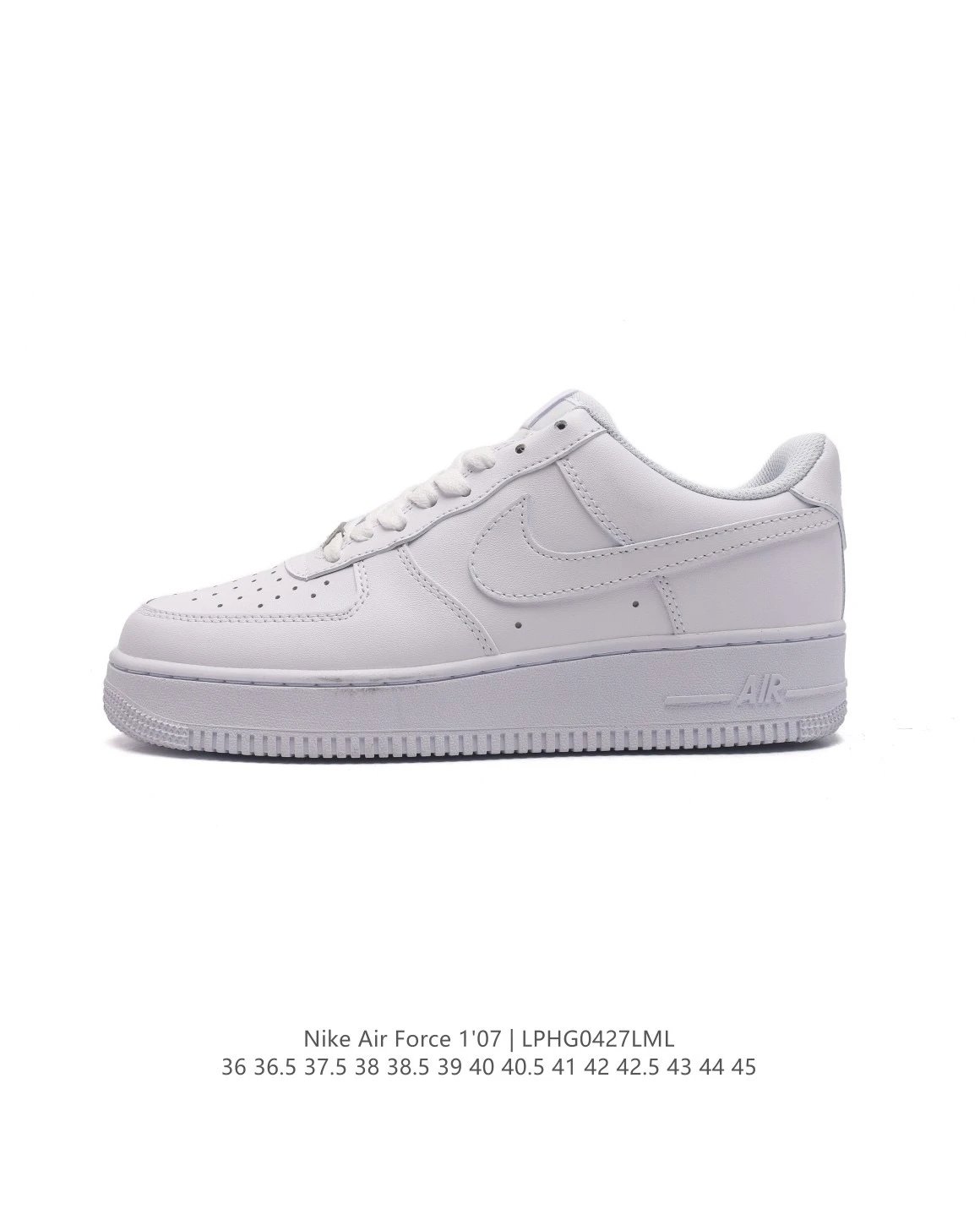 耐克 Nike Air Force 1 07 Low 空军一号含气垫 低帮百搭厚底增高休闲运动板鞋