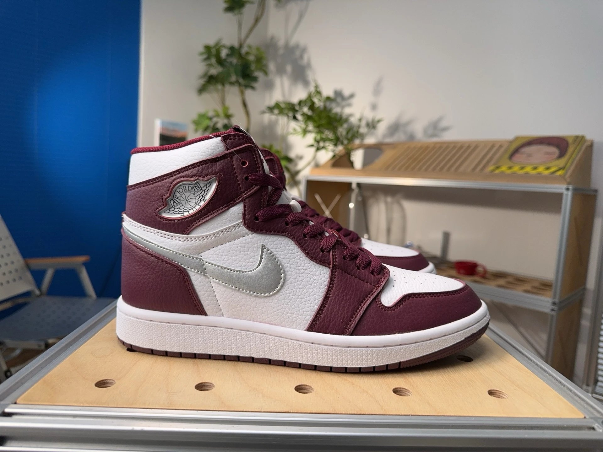 特价 真全头层 Jordan Air Jordan 1 AJ1 高帮-4