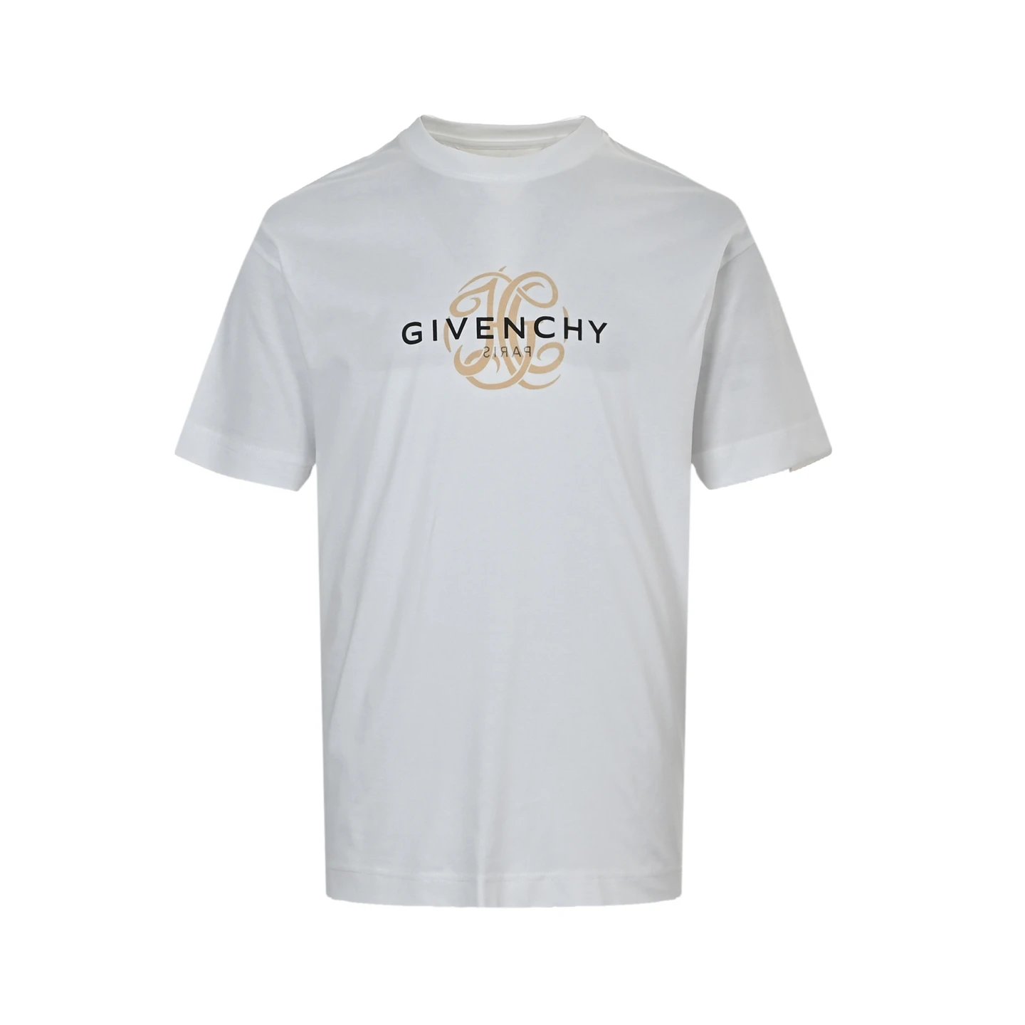 本地自取：130 GIVENCHY纪梵希 25ss 反转字母logo印花短袖 采用100%棉质面料，柔软透气，让你在夏日里尽享舒适 前后饰以翻转效果GIVENC