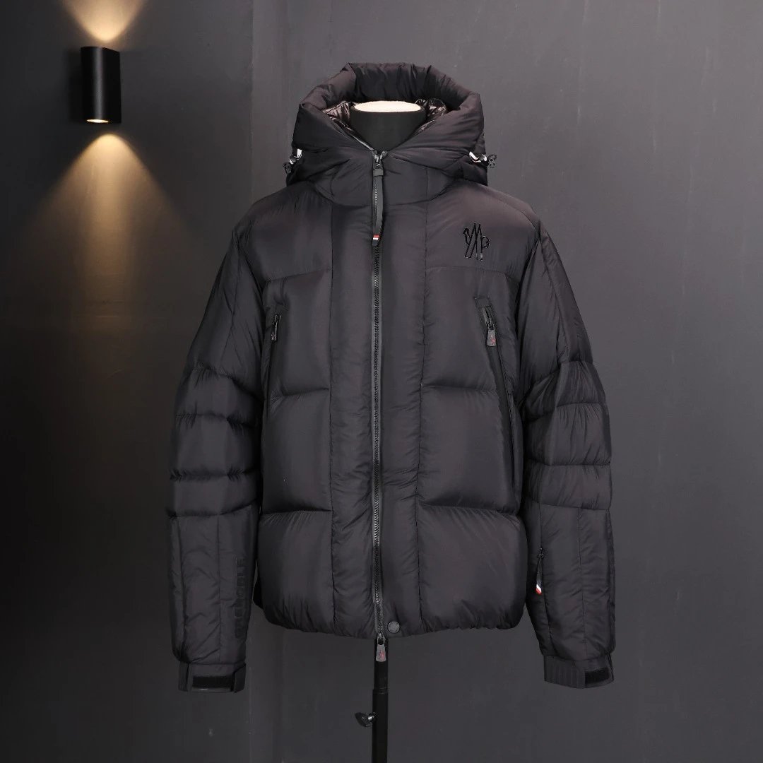 新品上架! Moncler 盟可睐 Grenoble FW25 Cherferie 滑雪服连帽长袖羽绒服 填充：90白鹅绒