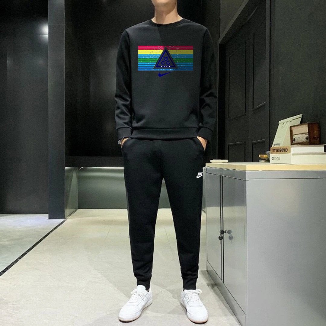 不加绒加绒 Nike耐克第一波最强基础圆领长袖+休闲运动秋冬最佳情侣装备 经典标志logo与各种元素碰撞出不一样的视觉效果赋予经典品牌有趣的灵魂在日常搭配中切合