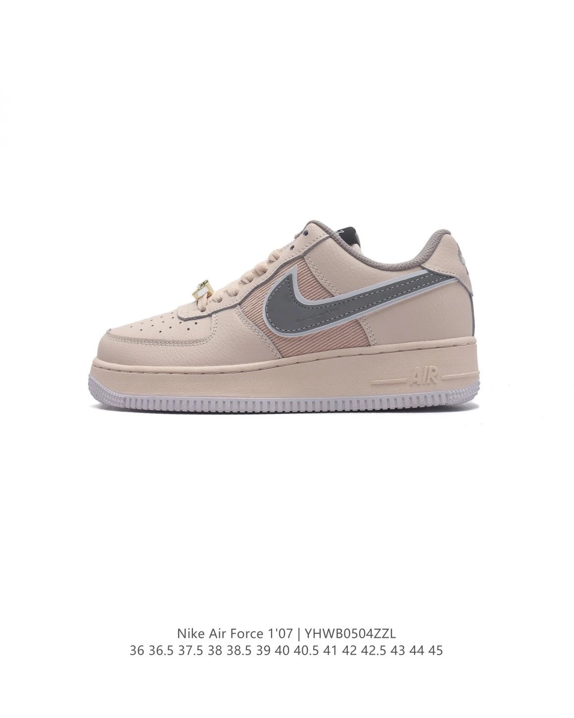 耐克 Nike Air Force 1 07 空军一号男女子运动鞋复古篮球鞋，巧妙结合复古美学和新潮魅力，旨在致敬 40 年来风靡世界的元年款篮球鞋