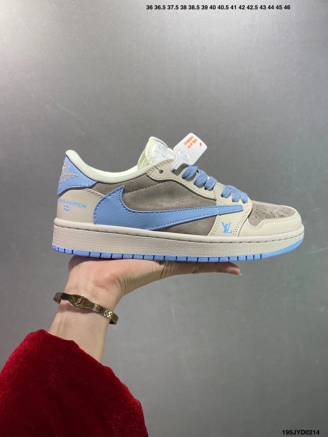 公司级Nike Air Jordan 1 Low 定制配色 定制AJ高端定制 低帮复古文化板鞋 定制鞋盒 大厂纯原品质出货 超高清洁度 皮料切割干净无任何毛边 细节完美-2