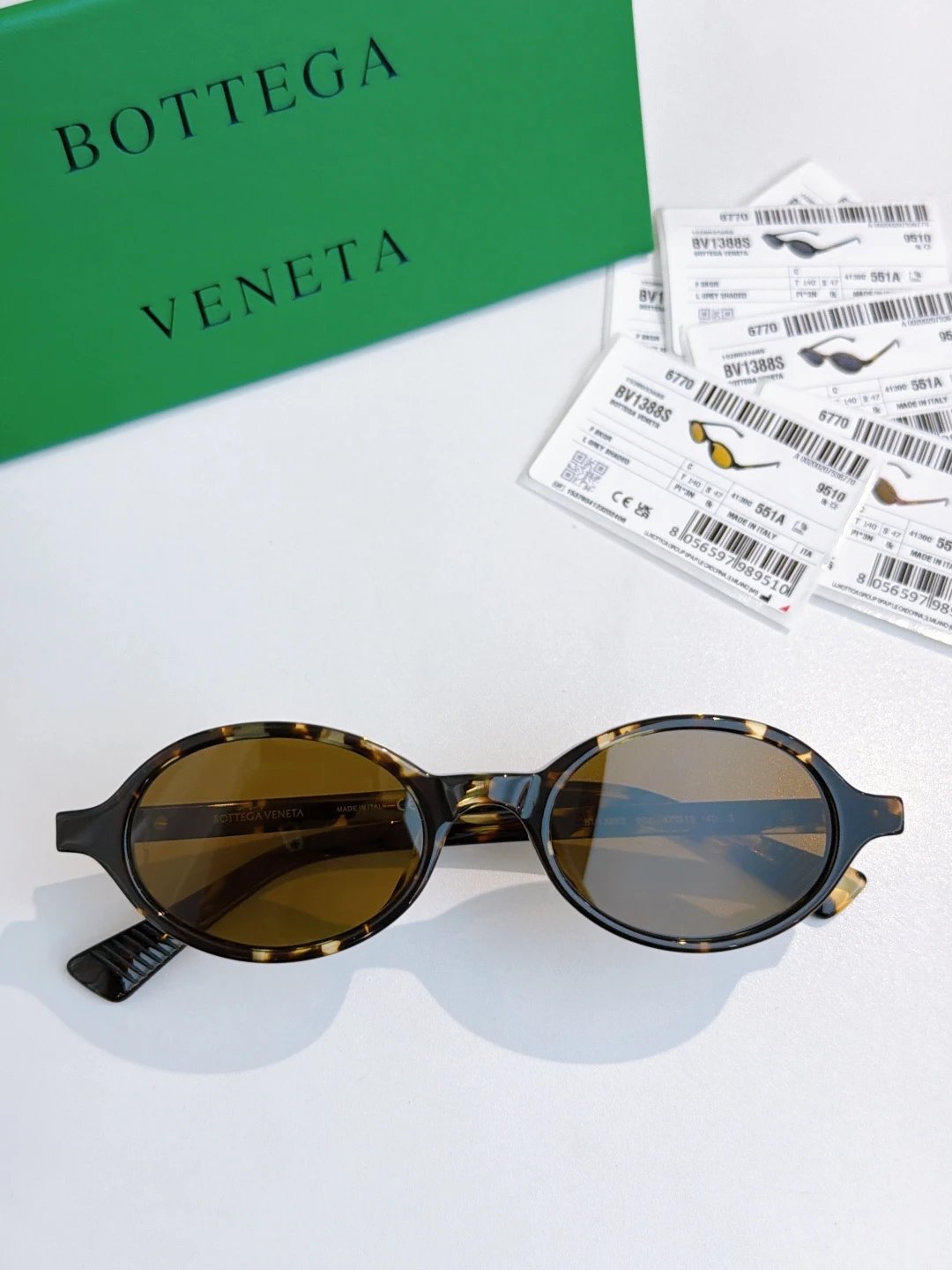 书呆子同款眼镜 Bottega Veneta MODEL：BV1388S