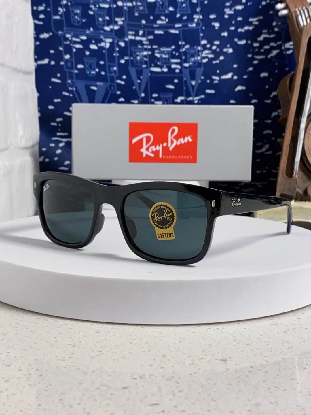 Rayban雷鹏 钢化玻璃2026新款太阳镜男女通用.偏光防紫外线墨镜休闲眼镜 RB4428