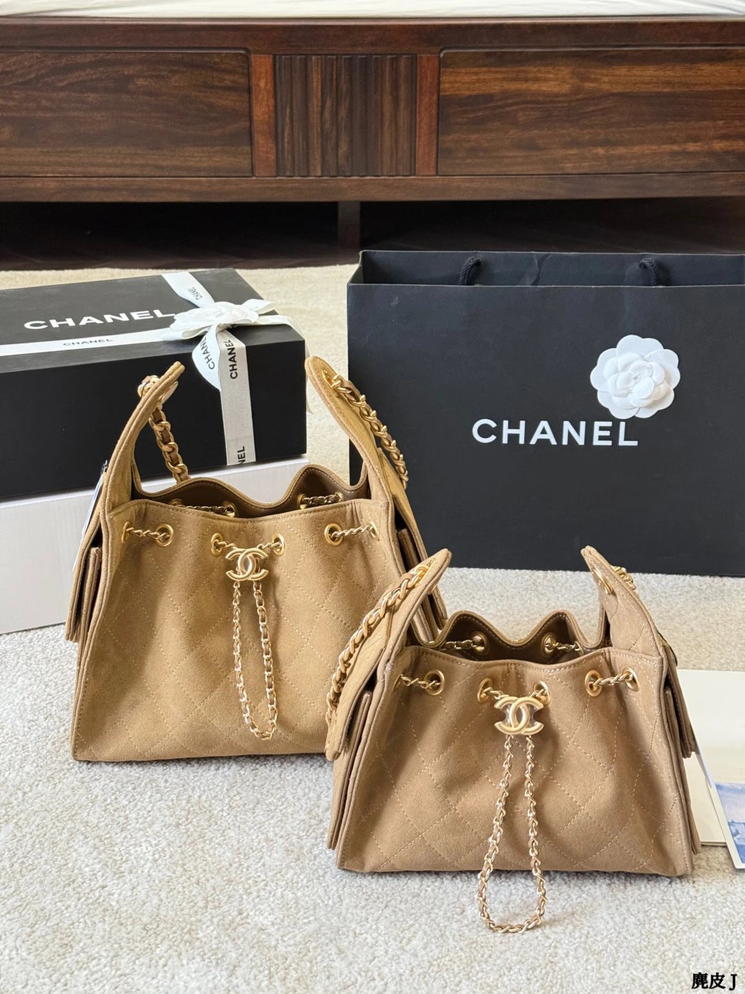 版 麂皮 p280 Chanel 25s 牛-1