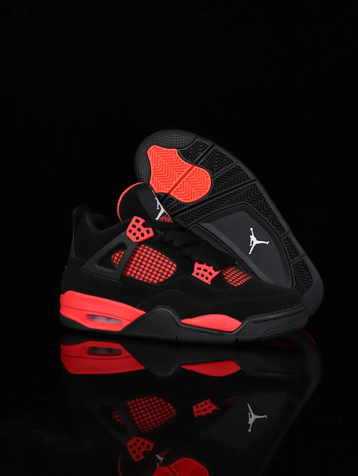 •A版纯原级·Air Jordan AJ4 Retro 原鞋开发原楦原纸板同源开发 完美呈现乔4的版型 内侧正确双色网格 还原细节 原厂皮料 正确气垫颜色 正确网格工艺 正确拉帮工艺 全鞋原装材料-2