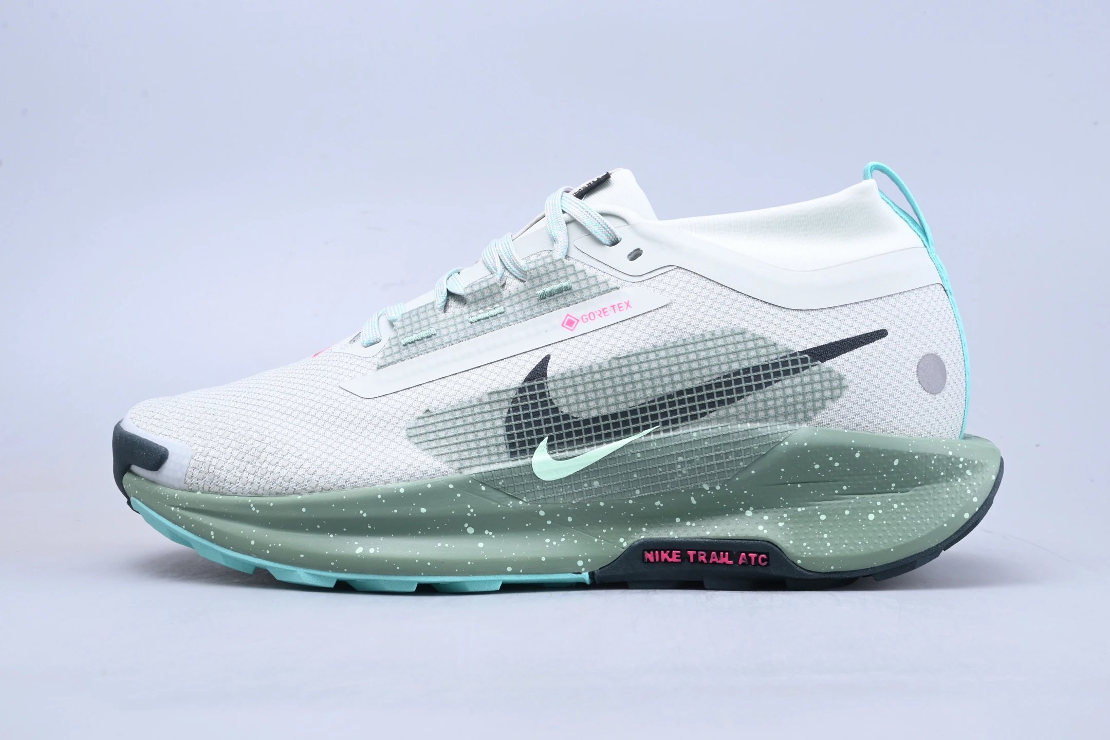 市面 顶级纯原 【NK】 Nike REACTX PEGASUS TRAIL 5 GTX 越野跑步鞋登月兼顾迅疾外观和稳固脚感 后跟覆面和中足动态支撑巧妙融合