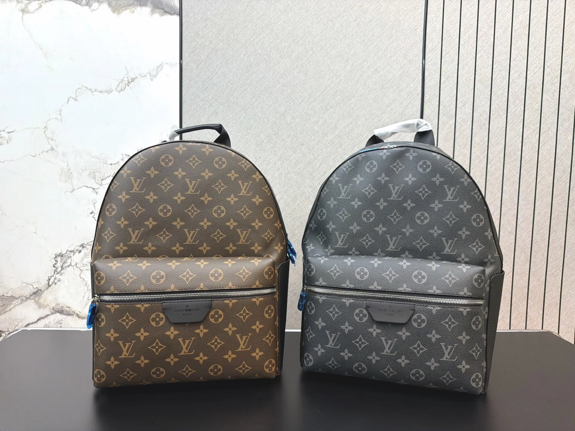 Louisvuitton lv 原版对花 Discovery 双肩包 大容量男士背包 书包 经典百搭 实物拍摄 配送防尘袋 40 x 32 cm 