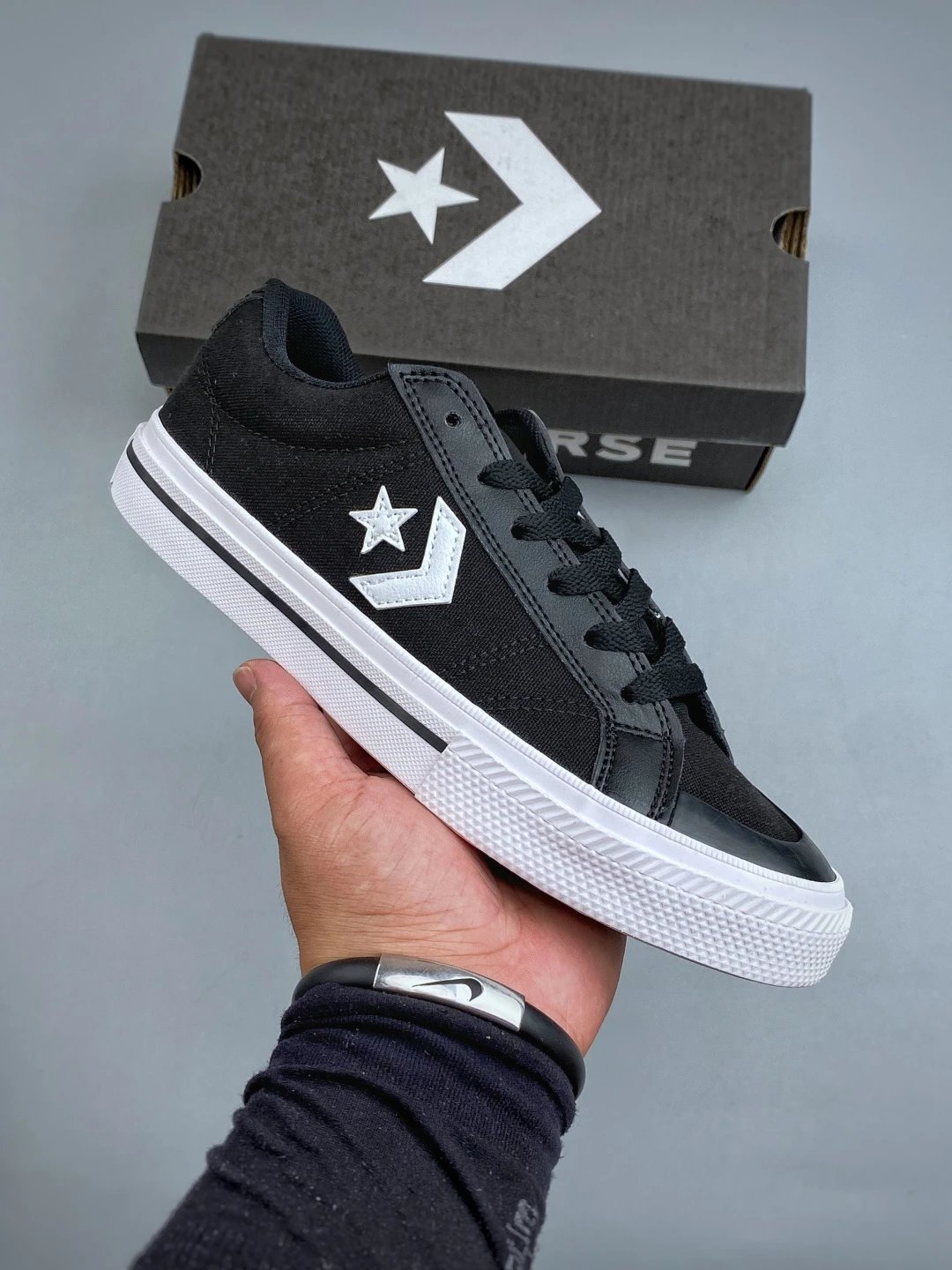 本地 放店私 Converse Sport Casual 星箭 美式经典低帮滑板帆布鞋