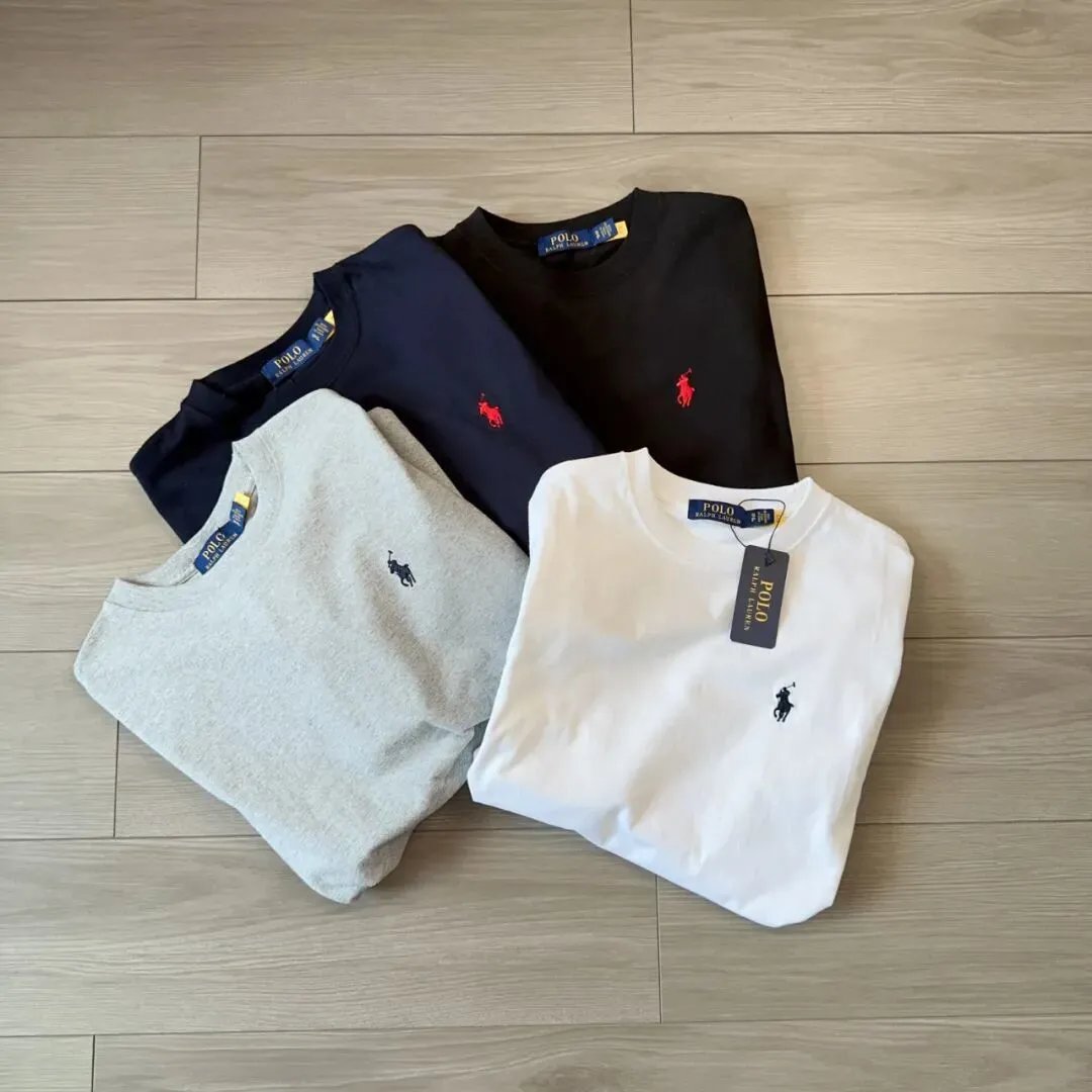 Heavyweight Solid Long Sleeve T-Shirt
