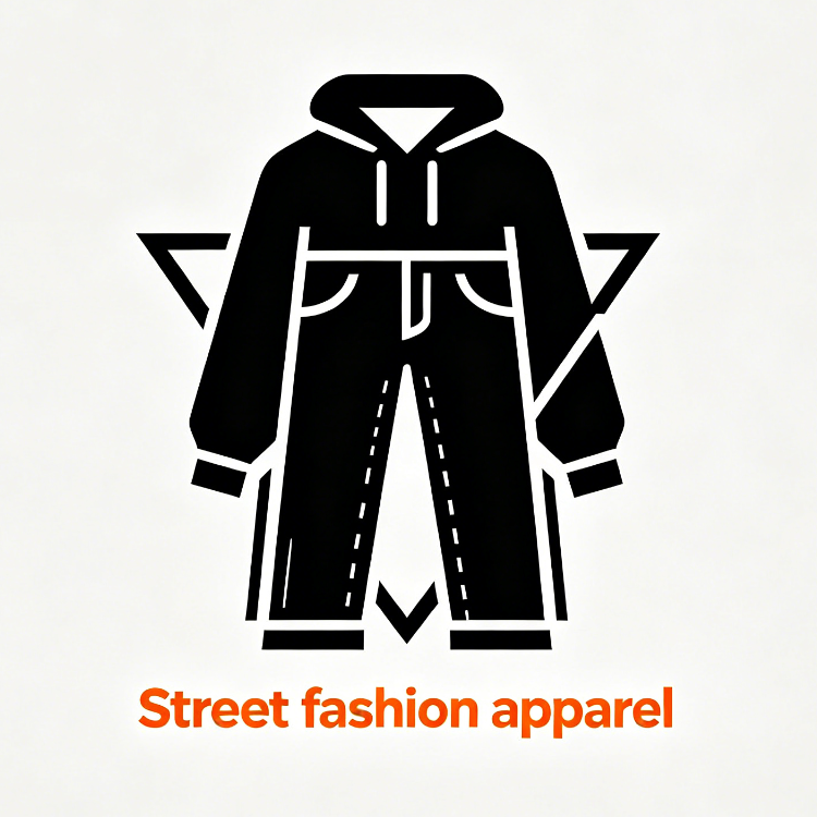 Street fashion apparel