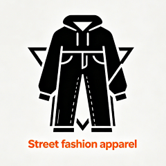 Street fashion apparel