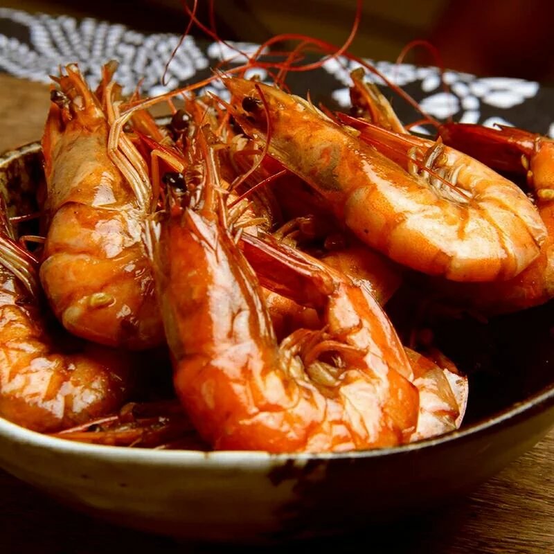 醉味鸭脖基围虾香麻辣锁真空包装卤味休闲零食武汉特产500g