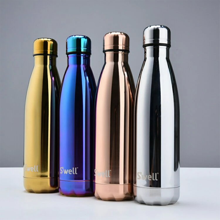 电镀swell bottle 星巴克金刚保温杯 500ml