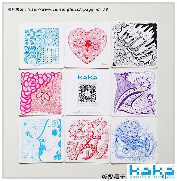 禅绕画 继 秘密花园 后的另一舒压方式