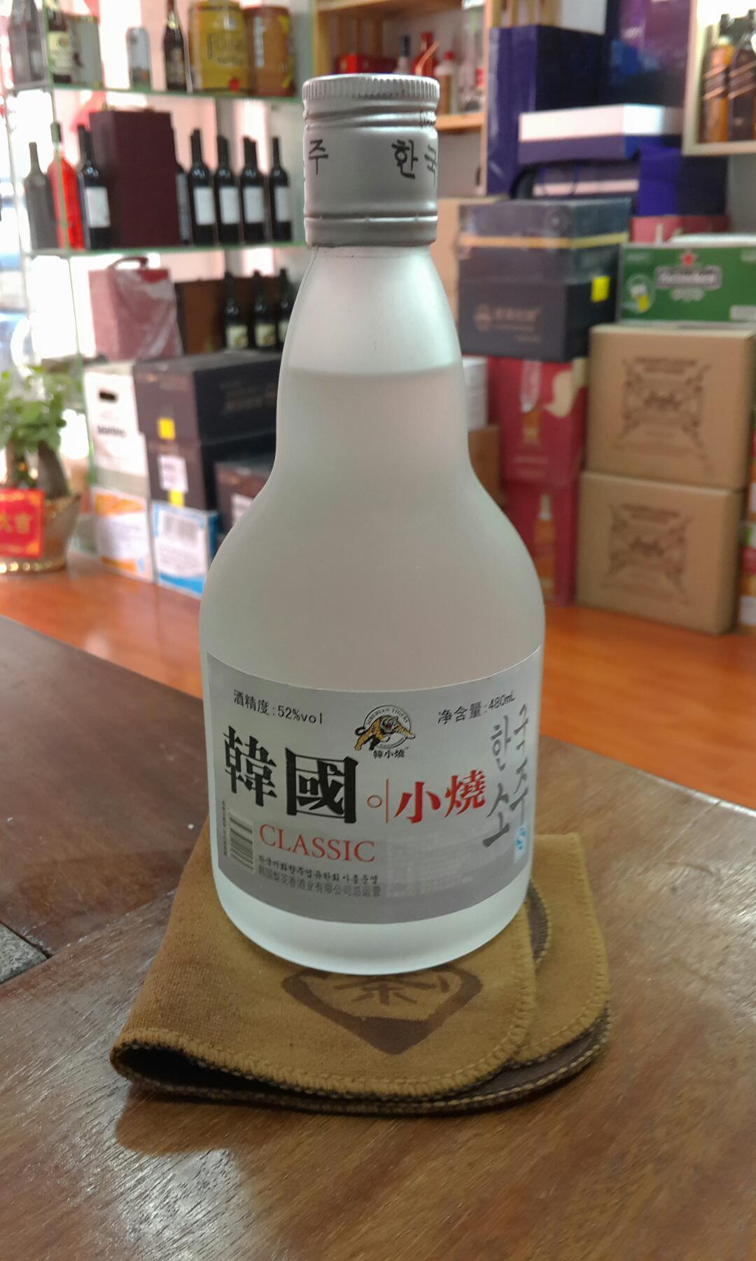 韩国小烧,52度大瓶480毫升