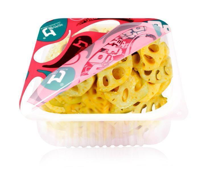 哈哈镜调味即食藕片辣140g