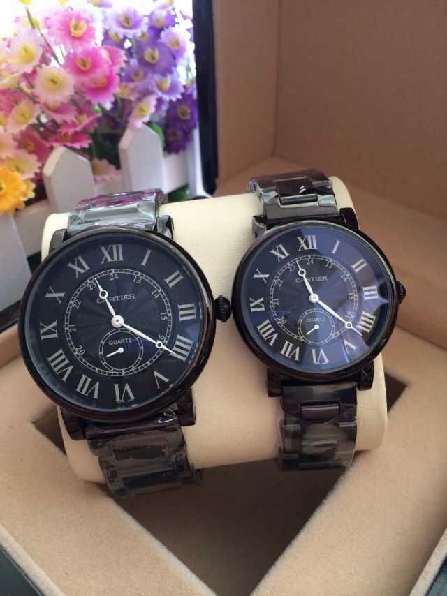 [爱情]新款卡地亚情侣对表出货[爱情]原装进口石英机芯,走时精准,性能