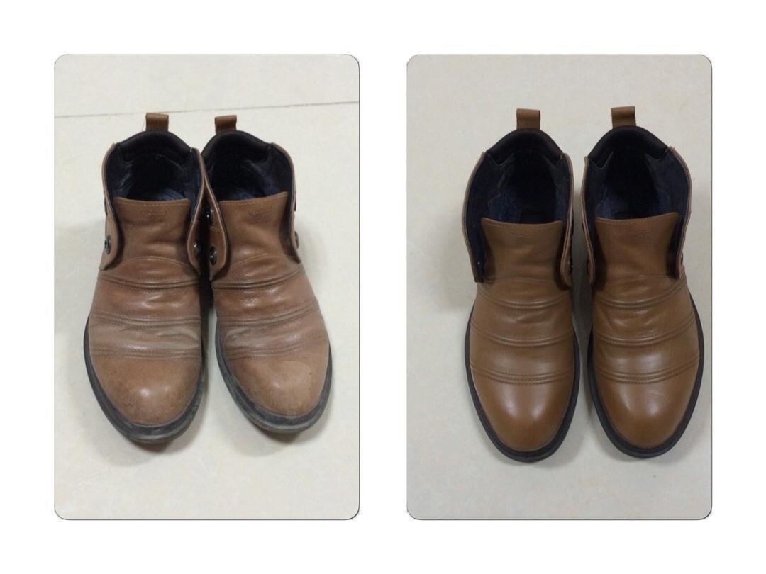 皮鞋清洗保养翻新80起