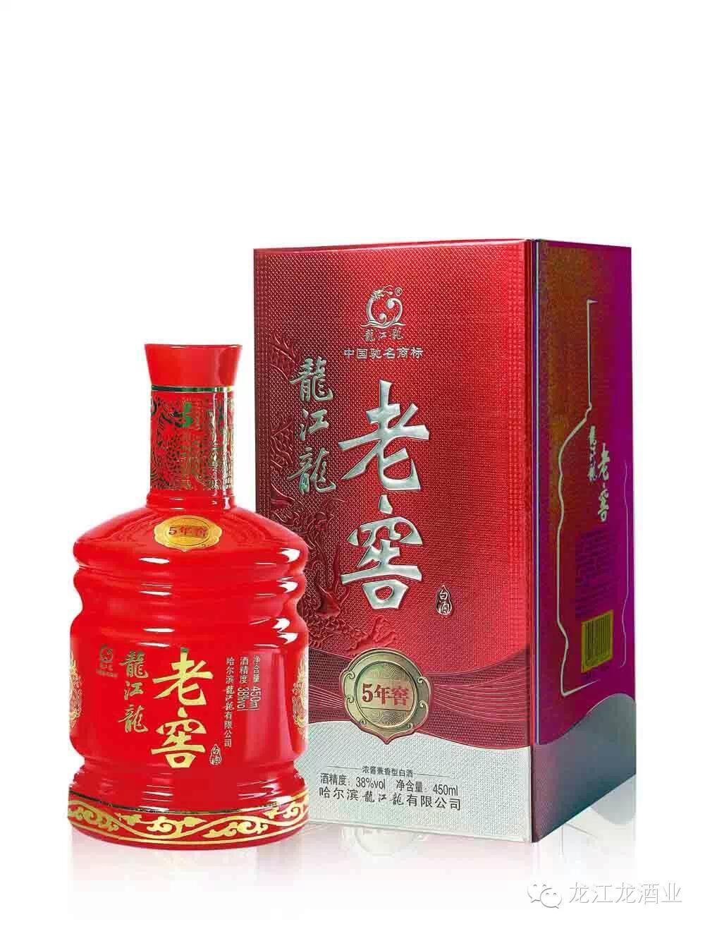 龙江龙五年窖38度