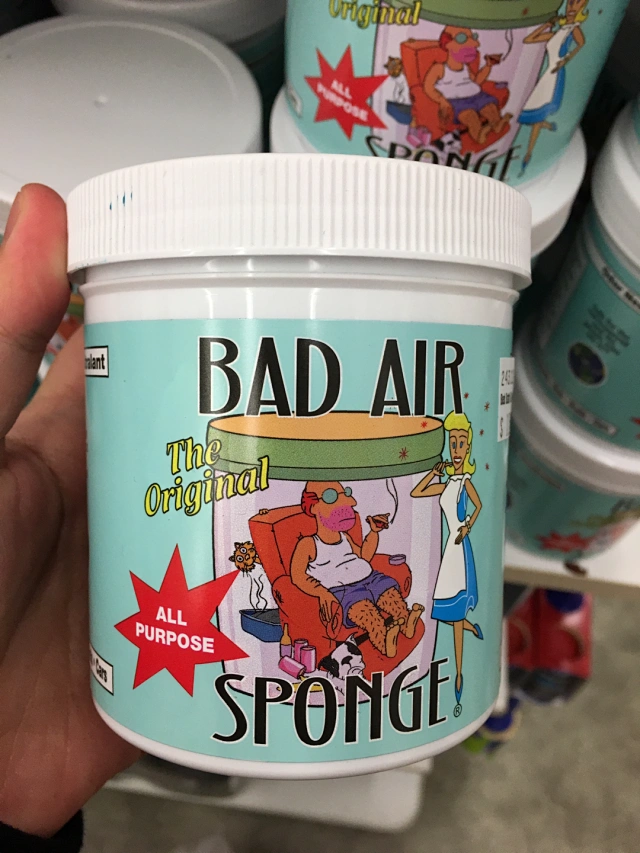 美国最🐮Bad Air Sponge空气海绵除甲醛白宫御用空气净化剂400g/罐两件起售