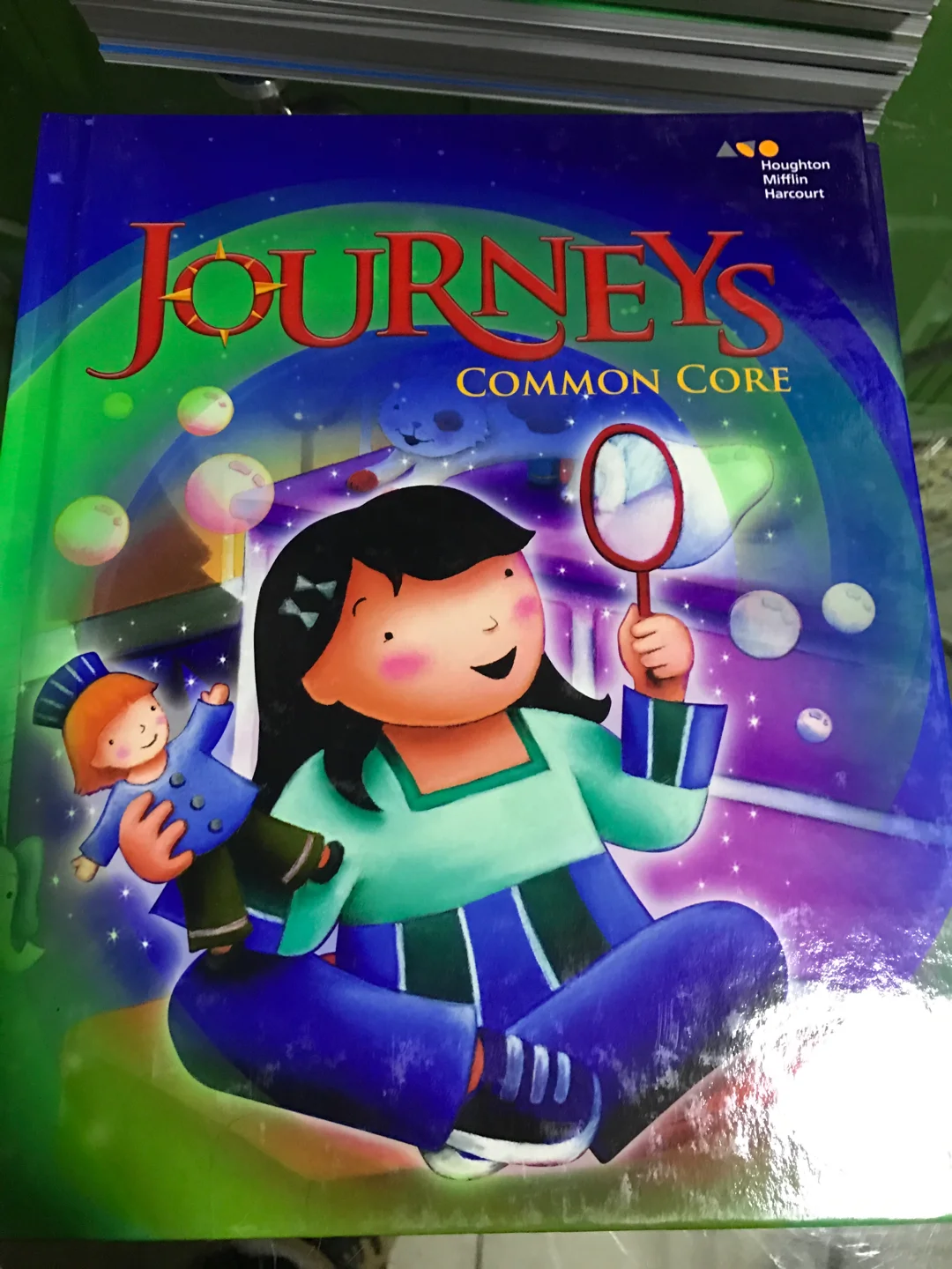 2017版美国小学英语教材Journeys: Student Edition Grade 1年6册全精装