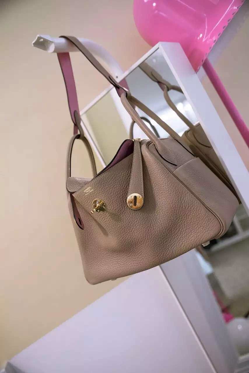 hermès爱马仕 纯手工专柜级别真假难辨 拼色lindy 30cm togo