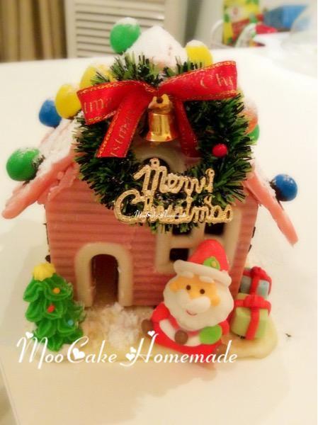 萌cake翻糖定制 新年惊喜手工巧克力送情人朋友礼物 巧克力房子