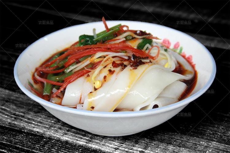 西乡面皮 米皮凉皮 陕南汉中特产 真空包装 五份自动包邮 【隔天发货