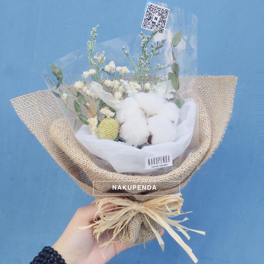 nakupenda 满天星棉花花束