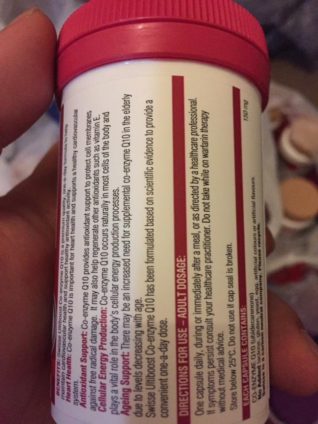 swisse co-enzyme q10 150mg辅酶q10 150毫克 50粒