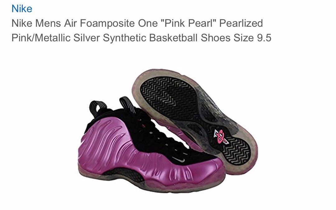pink pearl foamposites