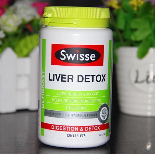 澳洲swisse liver detox120粒 护肝片保肝护肝