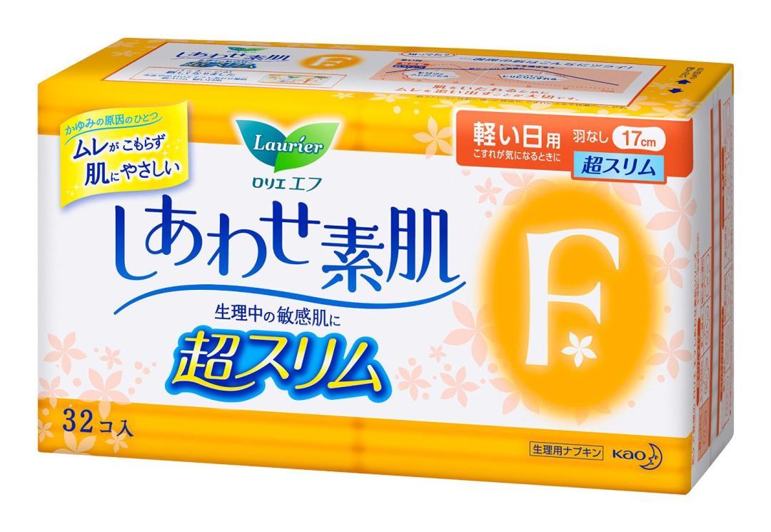 日本產樂而雅f系列素肌敏感肌膚福音超柔爽棉質護翼衛生巾