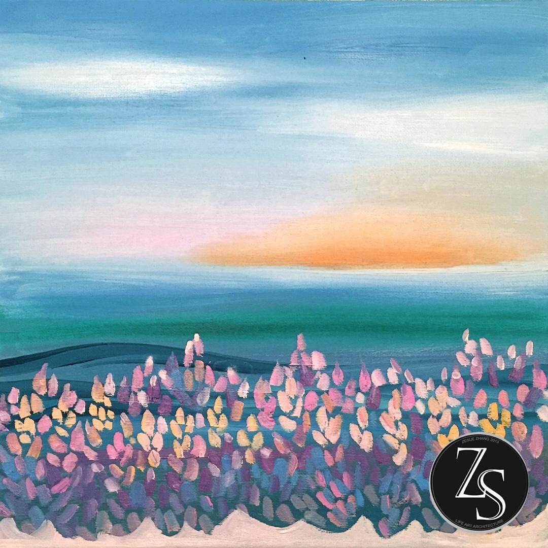 《花海》原作plus高精度喷绘