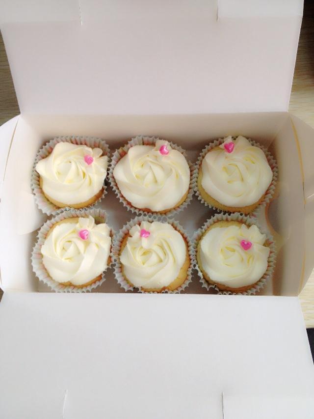 纸杯蛋糕一盒6个装