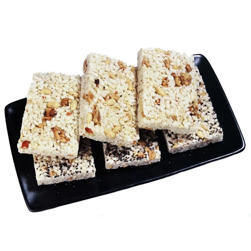 湖北恩施建始特产手工米子糖农农自制米花糖传统糕点炒米糖米花糕