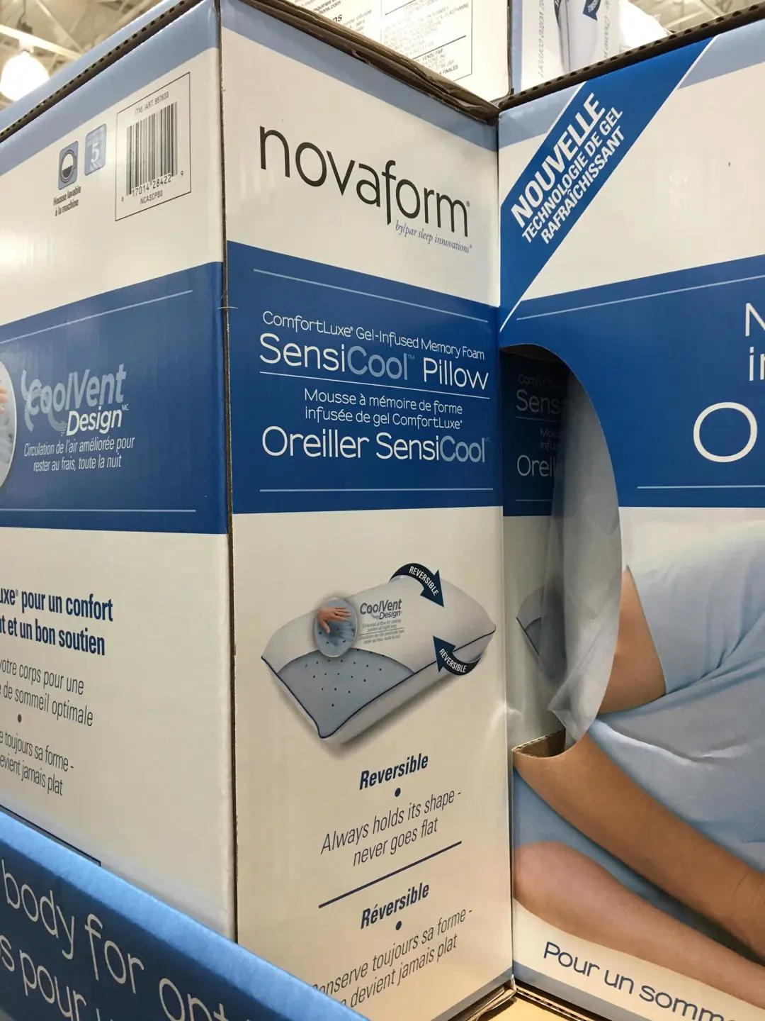 Novaform sensicool clearance pillow