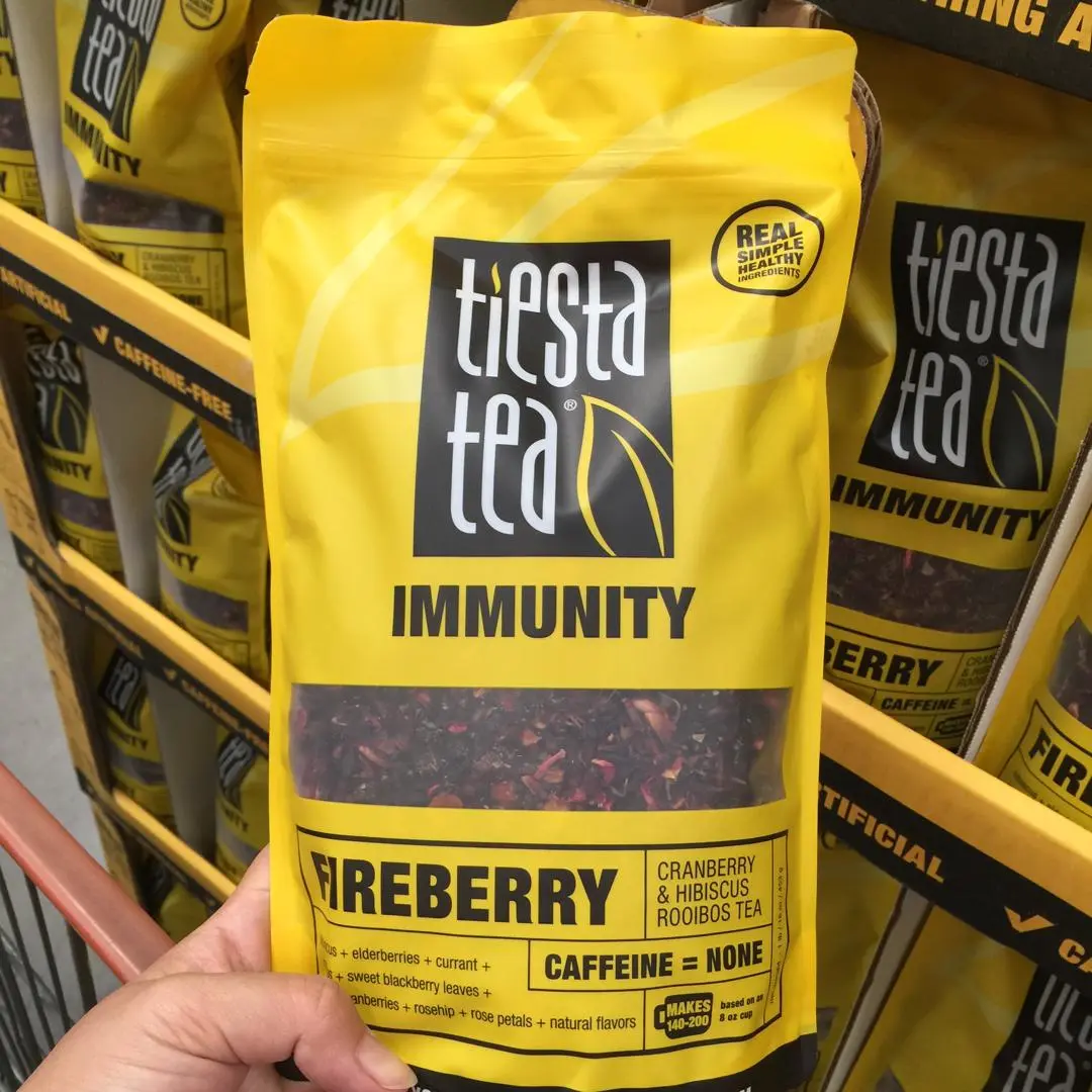 美国直邮tiesta Tea养生能量花茶 商品英文名称 Tiesta Tea Immunity 商品产地 美国 商品规格 16盎司 453g 可制作140 0杯 240ml