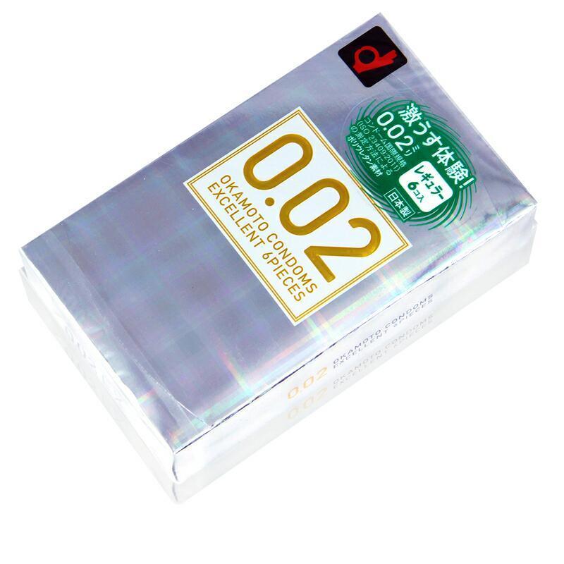 冈本002 避孕套6个装